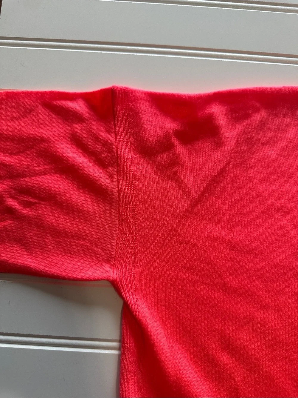 J.Crew 100% Merino Wool Tissue Turtleneck Sweater Coral Pink Medium
